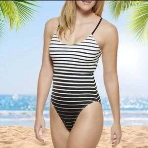 Brand New w/Tags Calvin Klein Wrap One-Piece Swimsuit -Size 18